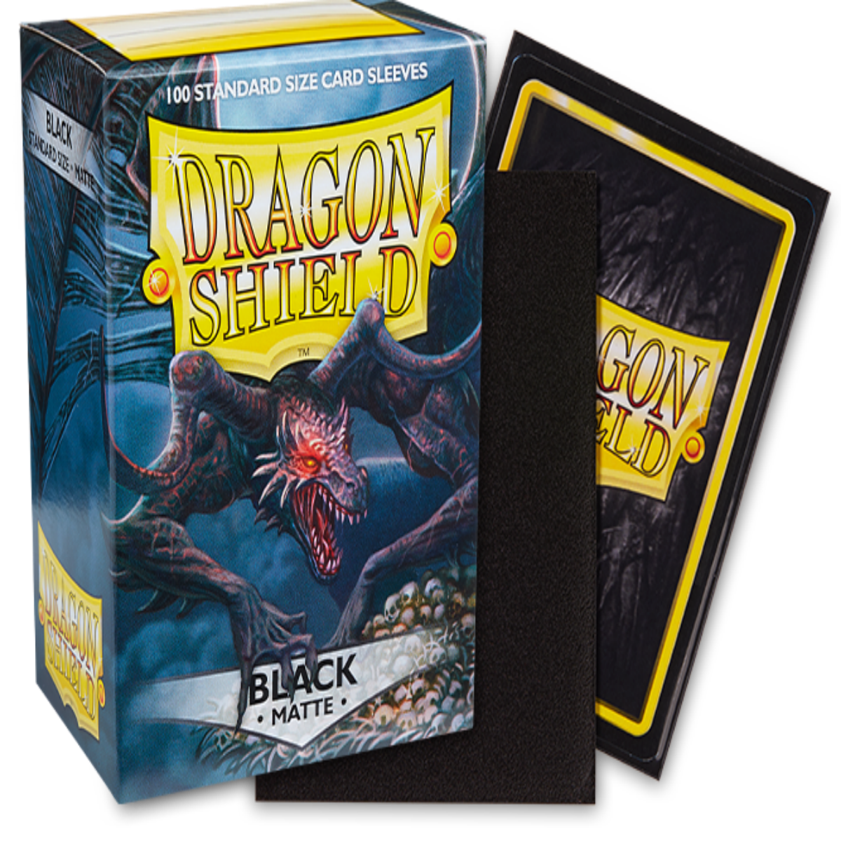 Dragon Shield Matte Black Sleeves (100)